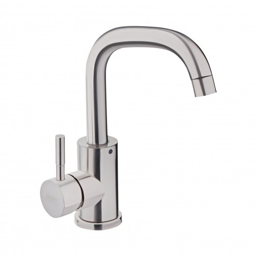 Смеситель для умывальника PERLA "OCELI" нерж "U" PSS3033