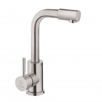 Змішувач для умывальника PERLA "OCELI" нерж "R" PSS4033