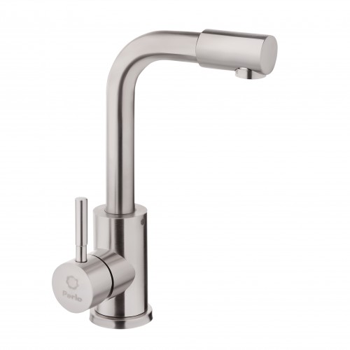 Смеситель для умывальника PERLA "OCELI" нерж "R" PSS4033