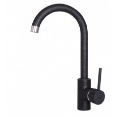 Змішувач для кухні Rubineta (AXE-33 (Bk)  картридж 35мм, високий ізл 332 мм AX30068 **