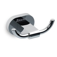 CR 100 Подвійний гачок Ravak Chrome
