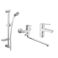 Комплект змішувачів Rubineta (Uno-12 + Uno-18 + Varianta-Delta) 625002