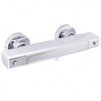 Змішувач для душу Rubineta (Thermo-12 Square) корпус — моноліт без лійки шланга H2S0008