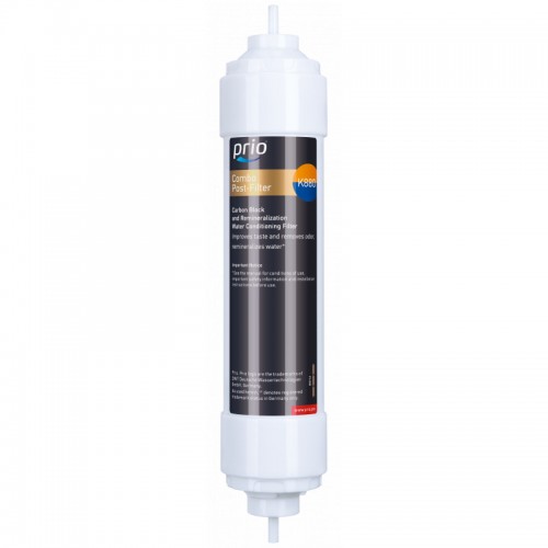 Prio® K880 — кокосовий вуглецевий блок і ремінералізаційний кондиціонуючий фільтр після фільтрації води