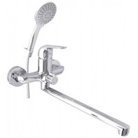 Смеситель для ванны Rubineta (Lima-11/С) изл. 300мм лейка шланг LI11CK08