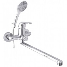 Смеситель для ванны Rubineta (Lima-11/С) изл. 300мм лейка шланг LI11CK08