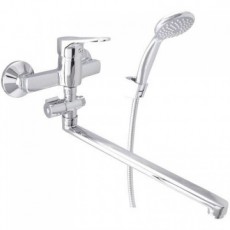 Змішувач для ванн Rubineta (Luka-12/С) ізл. 300мм лійки шланга LU2CK08