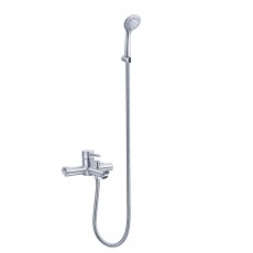 Змішувач для ванни PERLA "OCELI" нерж с/акс PSS204 