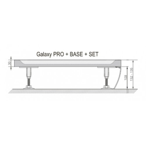 Панель для піддону Ravak PERSEUS 80 SET N