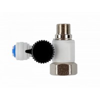 Перехідний клапан з трійником у всьому світі з фітингом 1/4