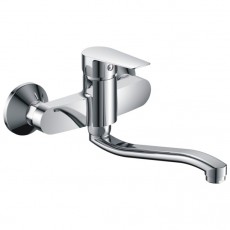 Змішувач для умивальника Rozzy Jenori LOTUS зі стіни RBZZ002-7