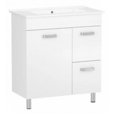 Комплект меблів RJ Fly-L: тумба підлогова + умивальник накладний Jenor 60 см RJFU086-4160WHSET(RJFU086-4160WH+RZJ610) Комплект меблів RJ Fly-L: тумба підлогова + умивальник накладний Jenor 60 см RJFU086-4160WHSET(RJFU086-4160WH+RZJ610)