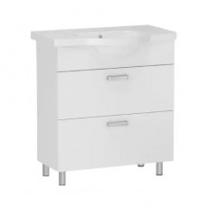 Комплект меблів RJ Aster-L: тумба для підлоги + умивальник накладний Lotus, 55 см RJFU035-0155GRSET(RJFU035-0155GR + RZJ200)