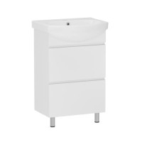 Комплект меблів RJ TOFT-ХО тумба універсальна з умивальником Runa 70см RJFU027-4170WHSET(RJFU027-4170WH + L81970000)