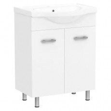 Комплект меблів RJ Lotus-L: тумба підлогова + умивальник накладний Lotus 51см RJFU007-0155WHSET(RJFU007-0155WH+RZJ200) Комплект меблів RJ Lotus-L: тумба підлогова + умивальник накладний Lotus 51см RJFU007-0155WHSET(RJFU007-0155WH+RZJ200)