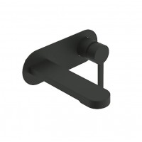 Смеситель скрытого монтажа для раковины Devit Laguna 8411X110B черный матовый (428907)