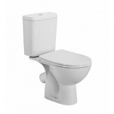 FREJA компакт підлоговий, косий випуск 30º, зливний бачок 3/6 л, нижнє підведення води, сидіння з кришкою