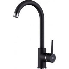 Кухонний Змішувач-кран RUBINETA Ringo-33 BK RG30068